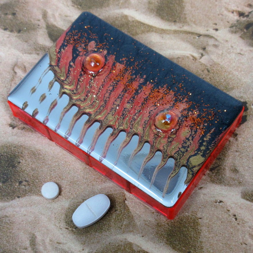 Pill Organizers Become Unique Works Of Art