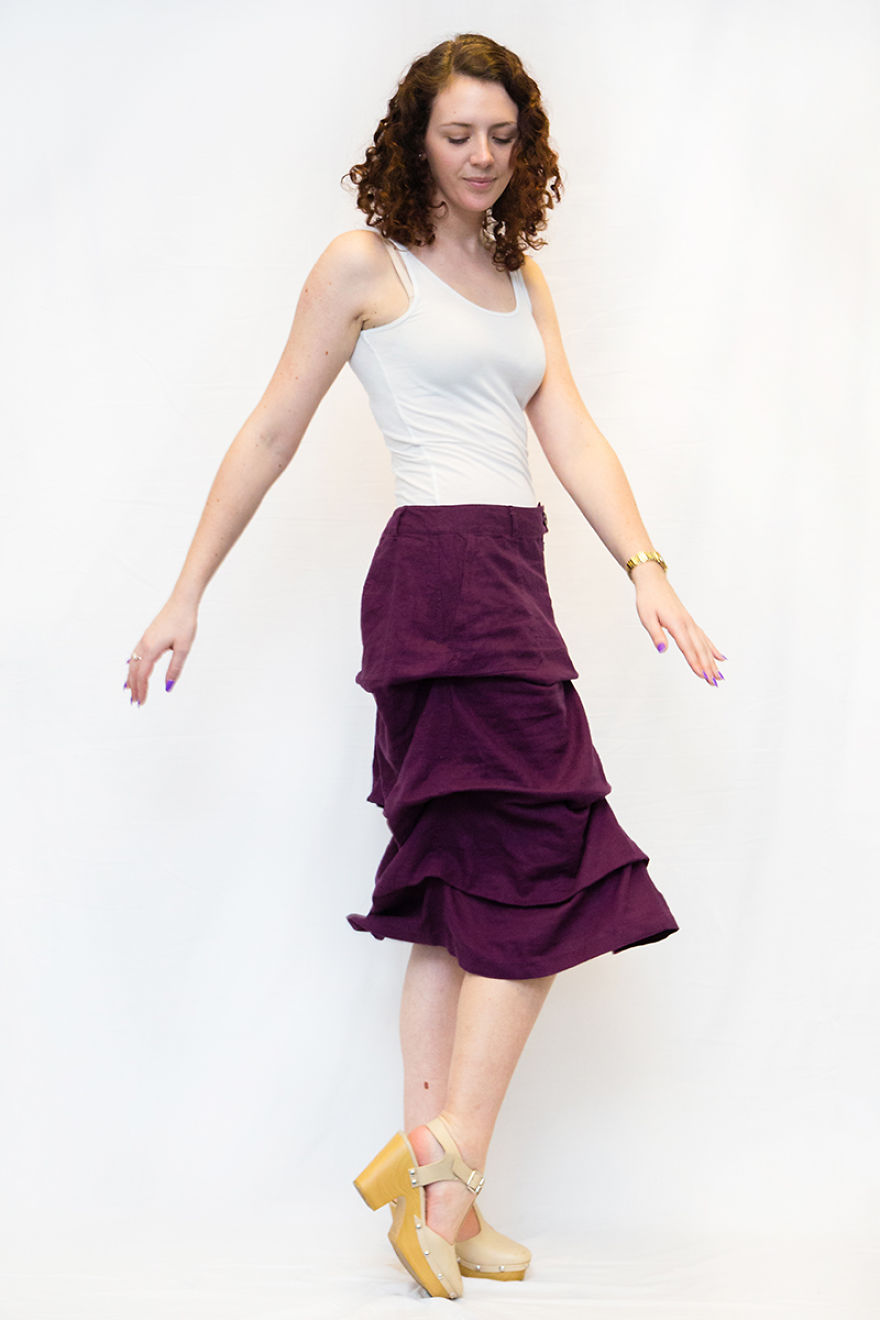 Roman Blind Skirt: Fashion Of The Future Roman Blind Skirt: Fashion Of The Future
