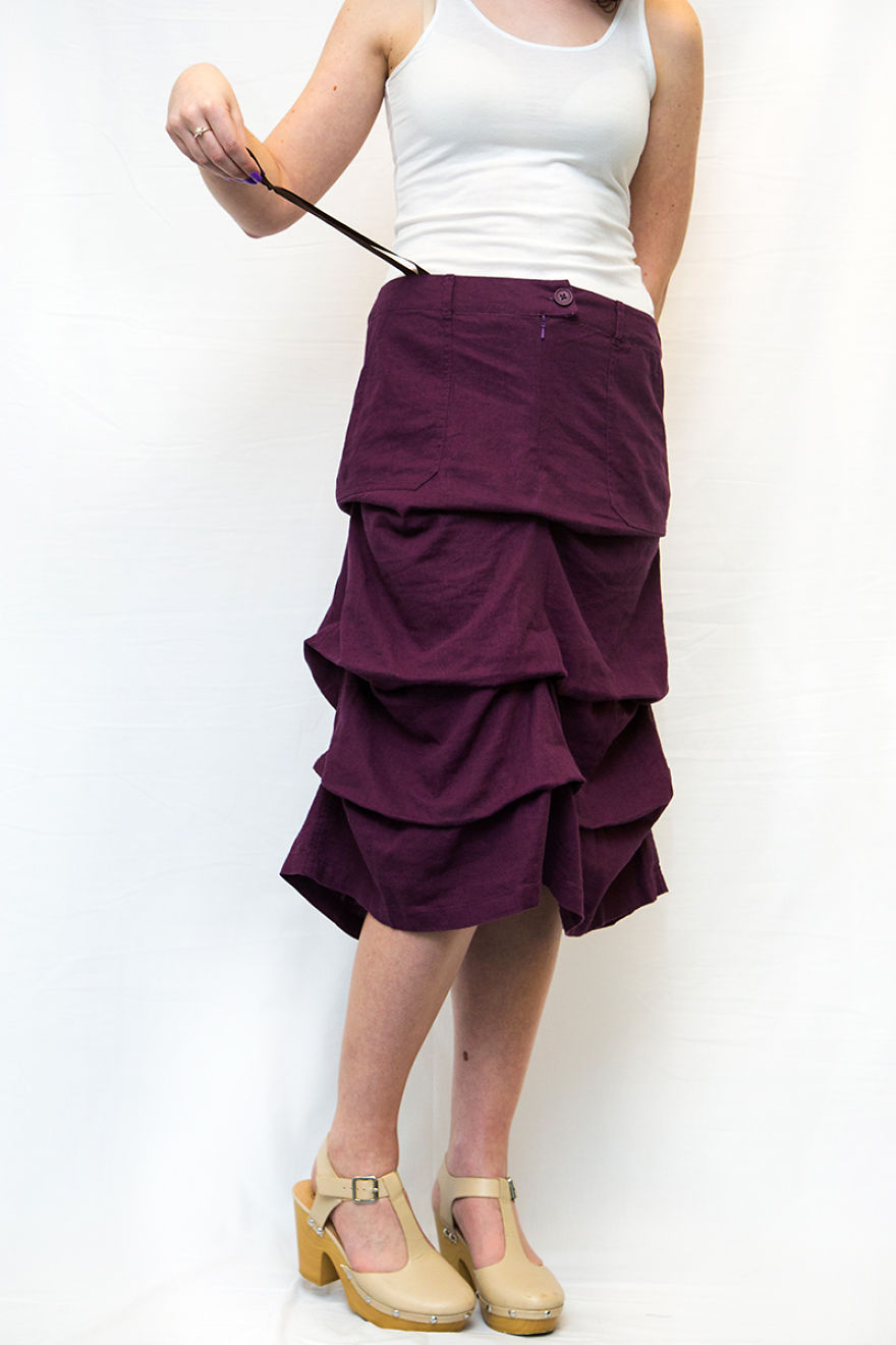 Roman Blind Skirt: Fashion Of The Future Roman Blind Skirt: Fashion Of The Future