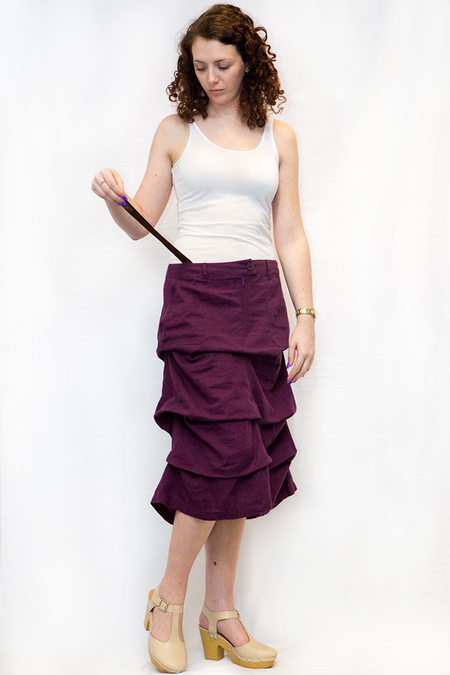 Roman Blind Skirt: Fashion Of The Future Roman Blind Skirt: Fashion Of The Future