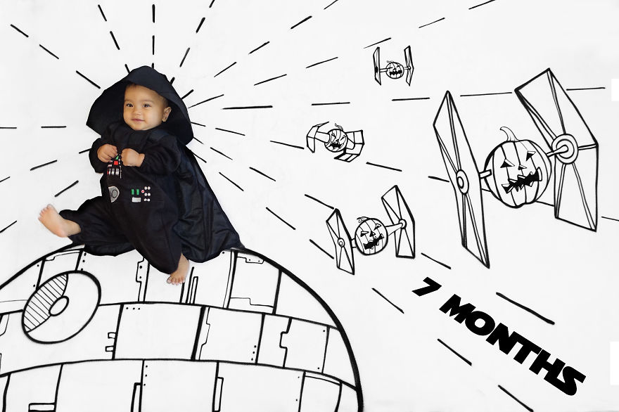 These Disney Loving Parents Chose The Coolest Way To Document Their Child’s First Year