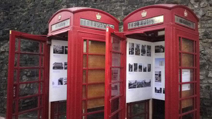 These Payphones Have Been Transformed Into An Art Gallery
