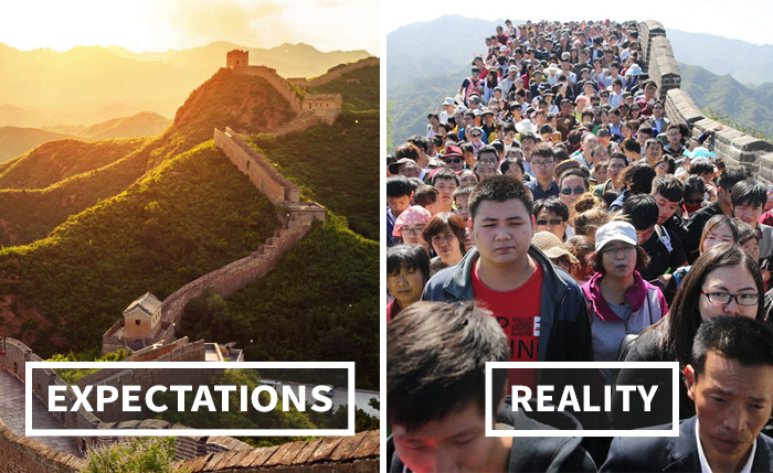 Vacation Destinations Expectations Vs. Reality (40 Pics)