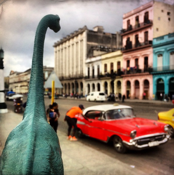 Travel Photos Are Instantly Better With Dinosaur Toys