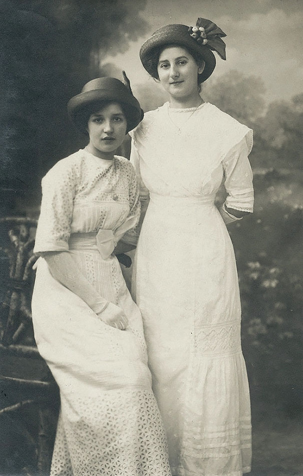 Two Unknown Young Ladies