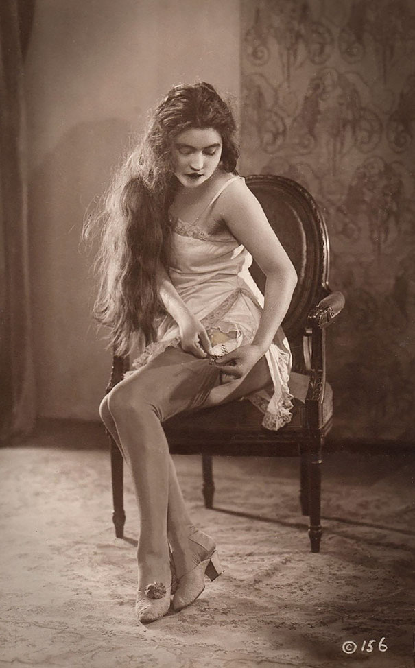 Unknown Lady With Long Hair