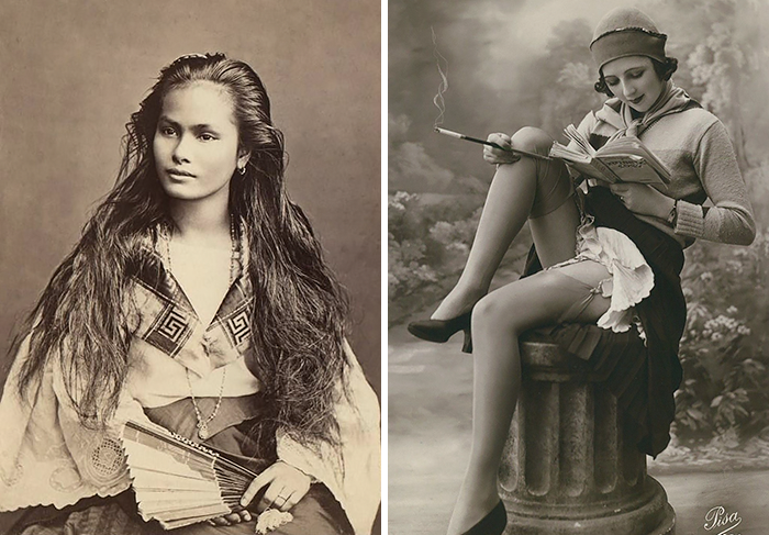 Women’s Beauty Captured 100 Years Ago In Vintage Postcards From 1900-1910