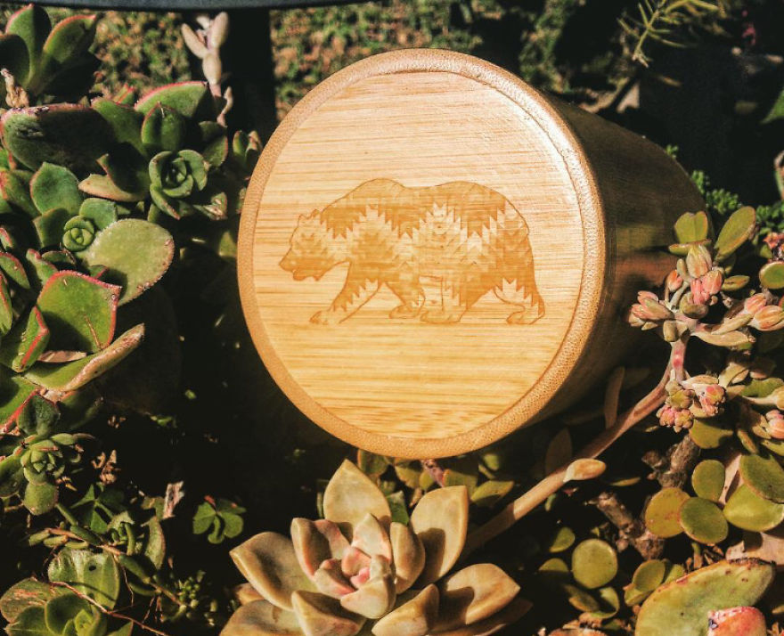 We Create Artisan Containers Out Of Bamboo