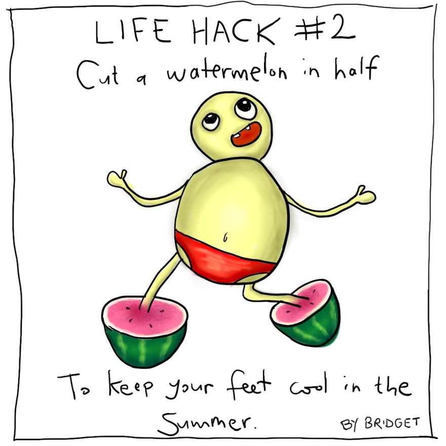 I Illustrated 6 Amazing Hacks To Improve Your Life