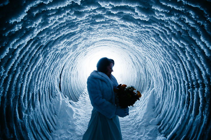 ‘I Do’ Inside A Glacier In Iceland
