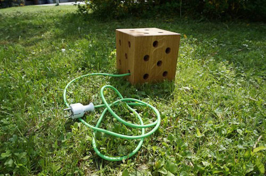 Wood Lamp