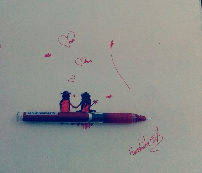 10+ Creative Pencil Dream Art Work Done By Delhi Based Artist .