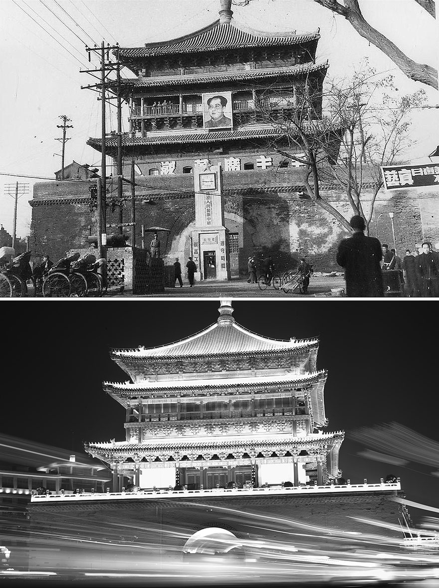 I Reshot Old Photos Of China To Show How It Changed In 100 Years