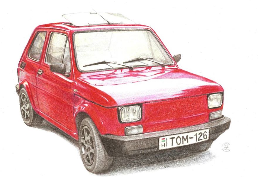 Pencil Drawings By Csilla From Hungary