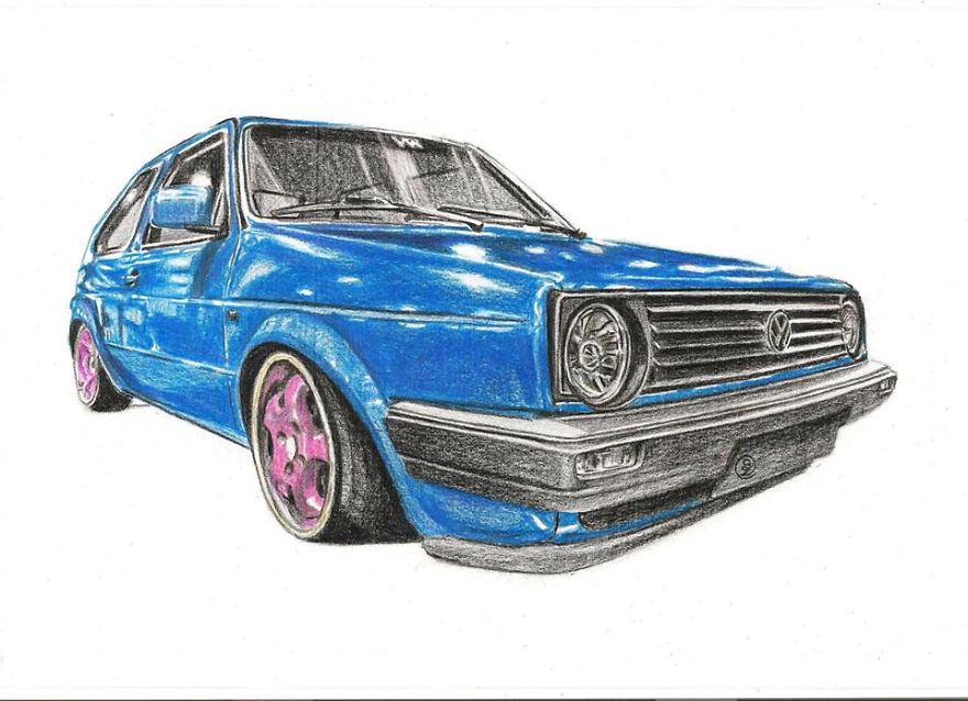 Pencil Drawings By Csilla From Hungary