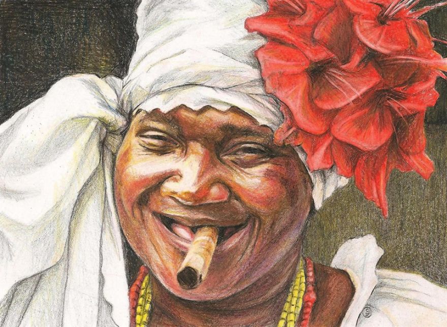 Pencil Drawings By Csilla From Hungary