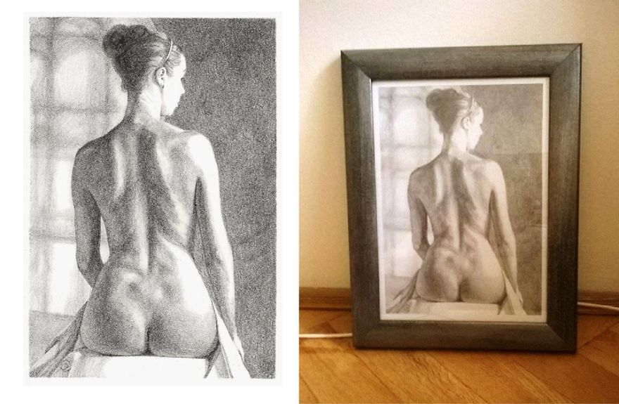 Pencil Drawings By Csilla From Hungary