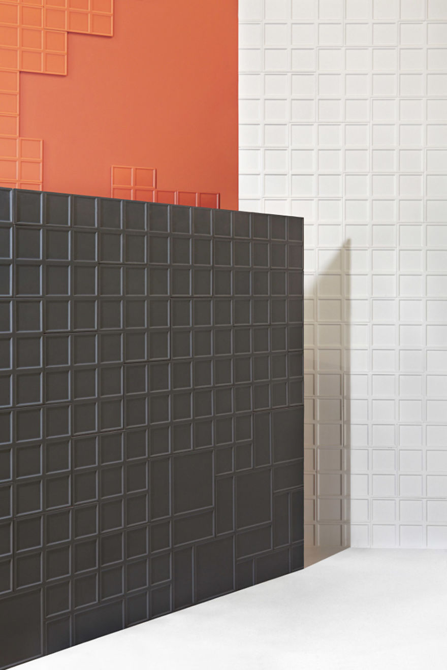 Colorful Onza Tiles Inspired By Simple Bars Of Chocolate (by Mut)