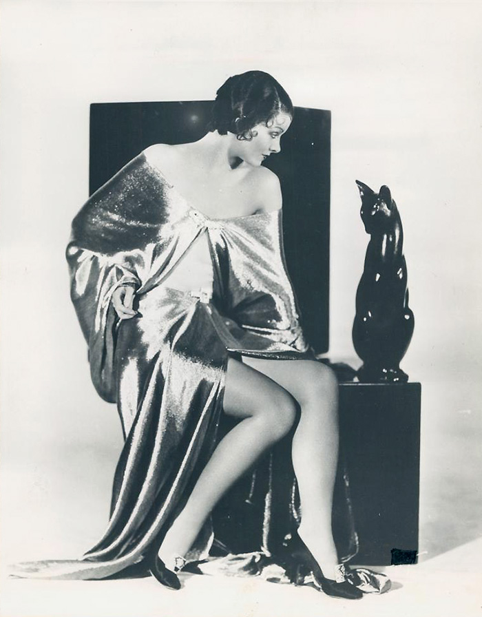 American Actress Myrna Loy In 1920s