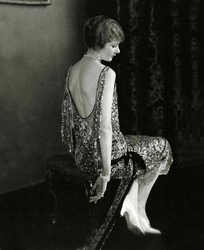 Actress Alden Gay Wearing A Dress By Chanel, 1924