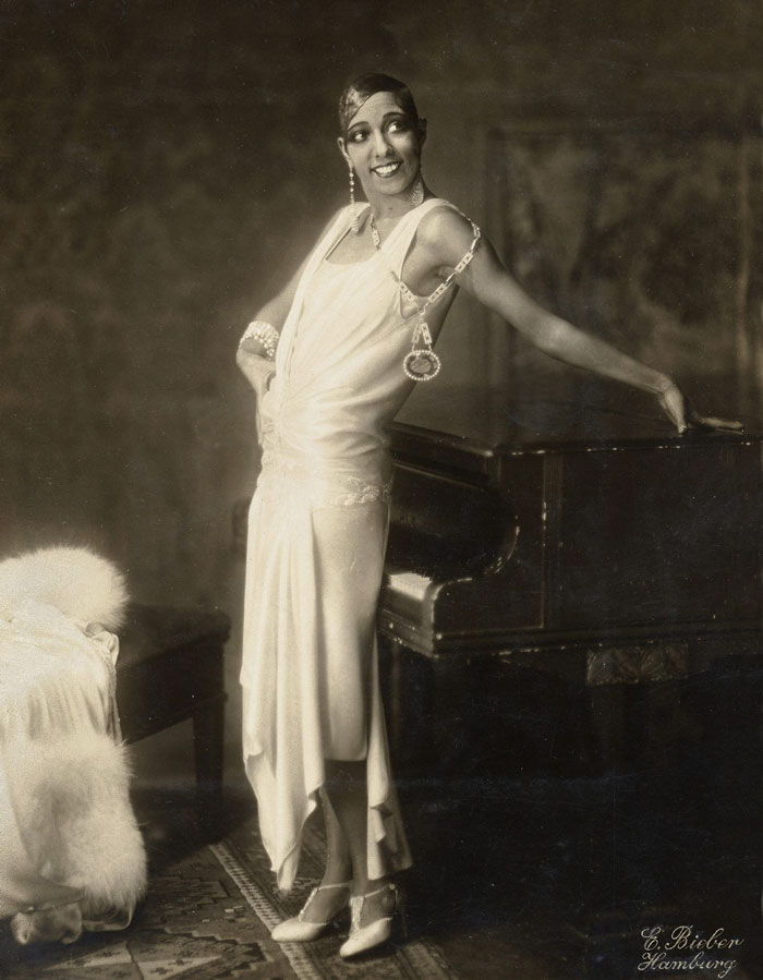 American-Born French Dancer, Singer And Actress Josephine Baker, Hamburg, 1925