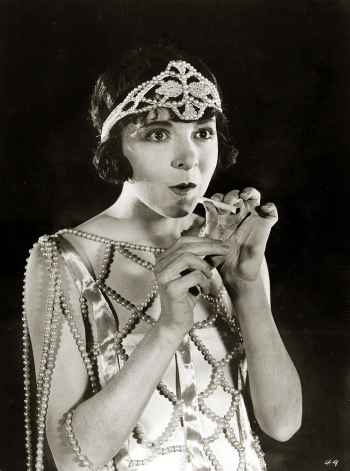 American Actress Colleen Moore, As She Appeared In The 1923 Film Flaming Youth