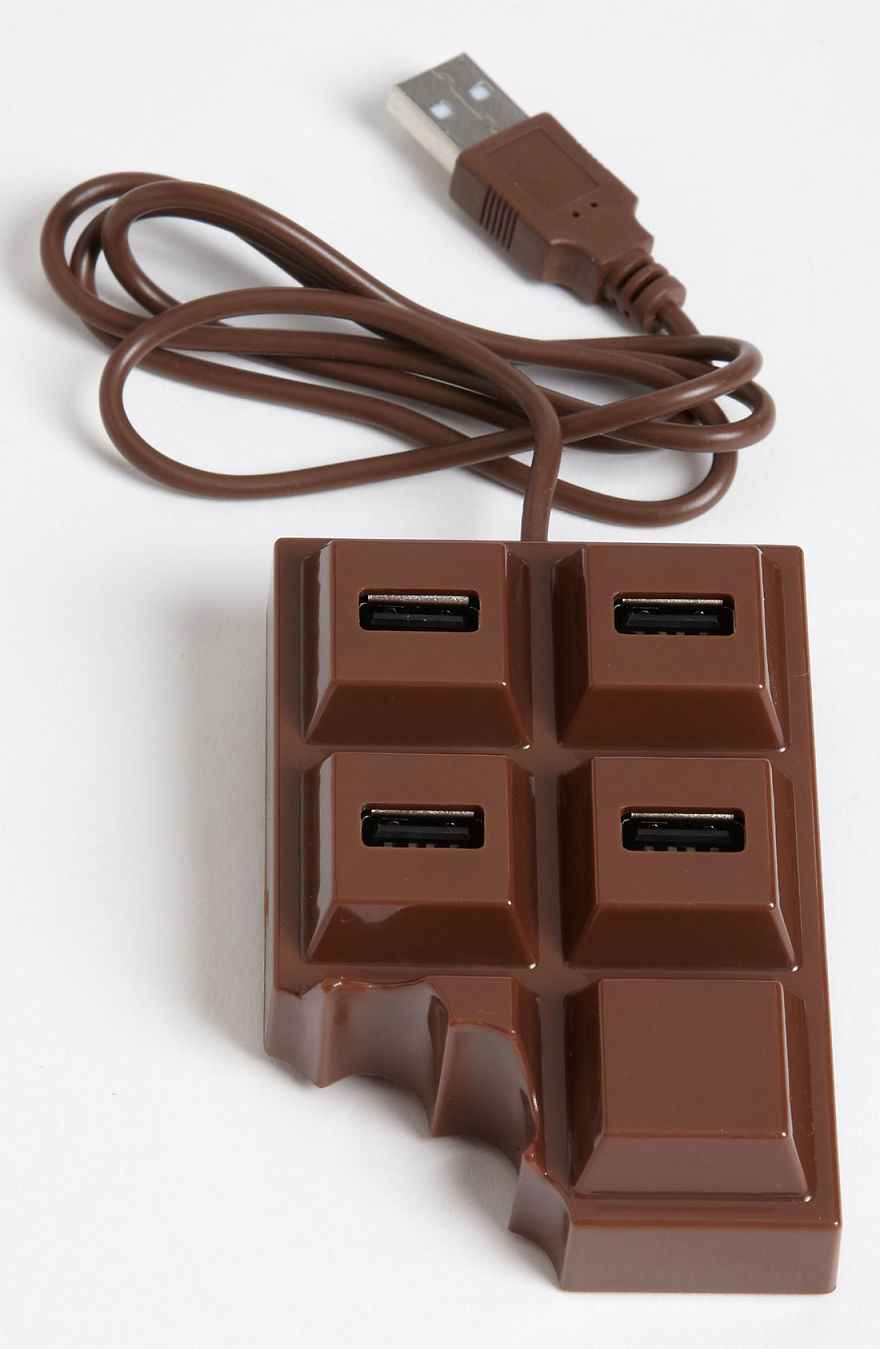 'chocolate' Usb Hub - Kikkerland Desig