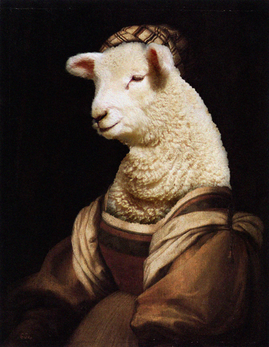 Animals Take Over Famous Artworks From The Renaissance