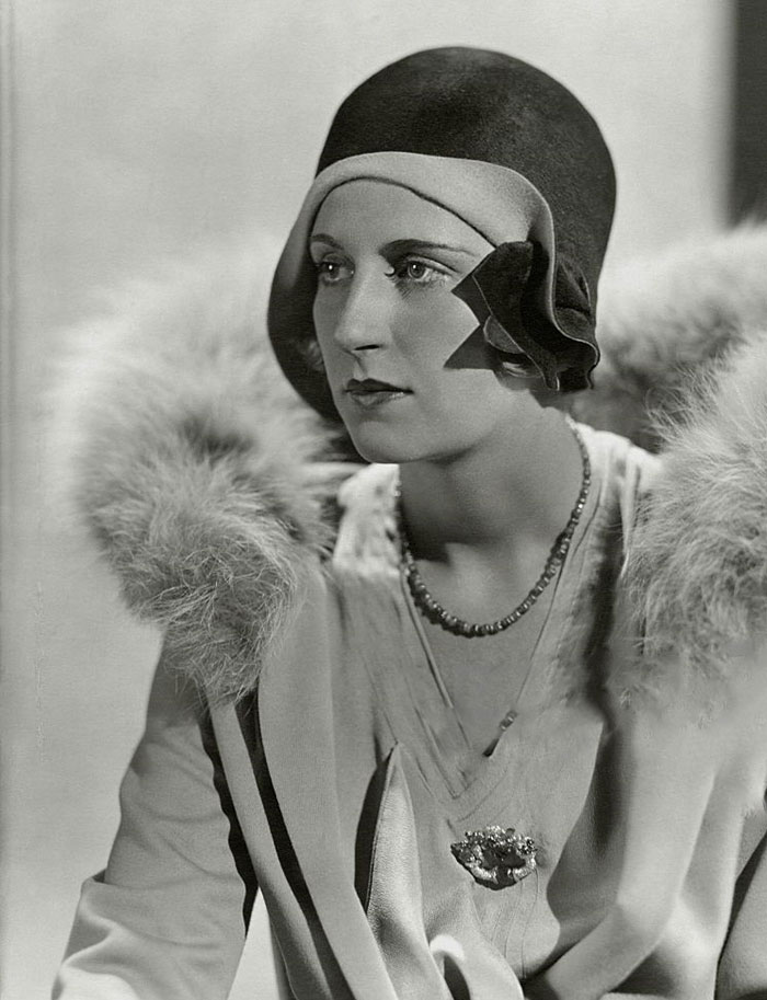 Model In Coat, Vogue,1929