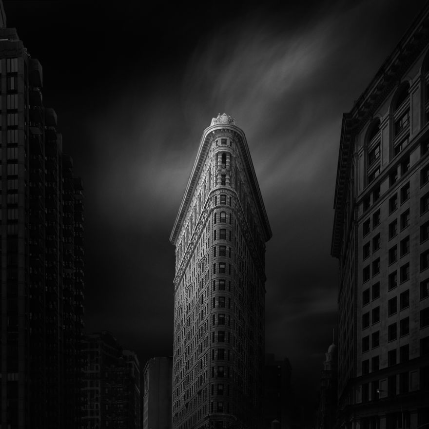 Famous New York City Landmarks In Haunting Black And White