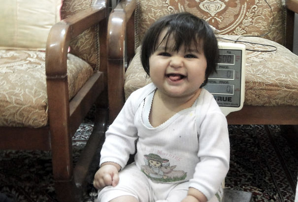 Tasnim,one Year Old Persian Girl