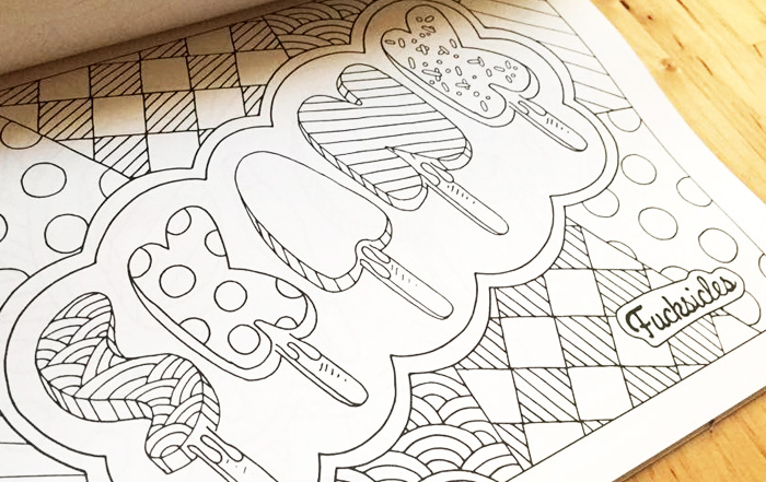 I Made This Swear Word Adult Coloring Book To Help You Cope With Everyday Life