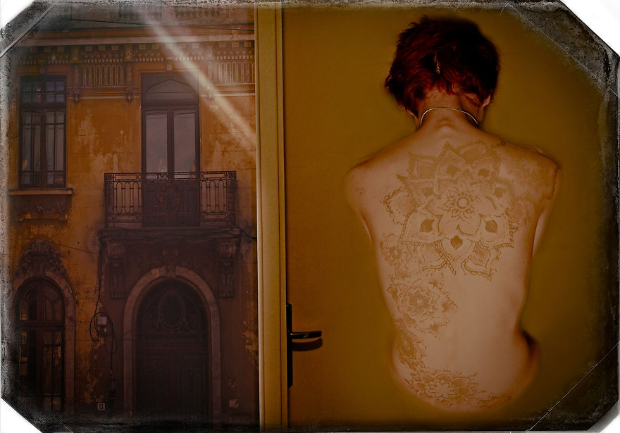 Our Project Combines Delicate Henna Tattoo Art With Macabre Photography