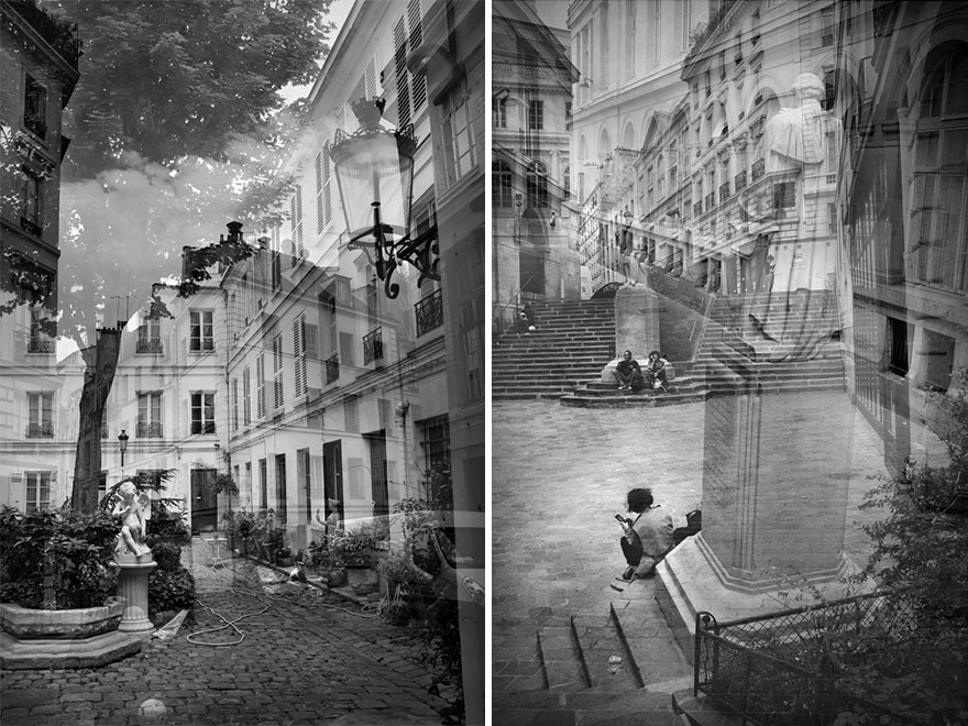 I Captured The Magical Aura Of Paris By Taking Multiple Exposure Pictures