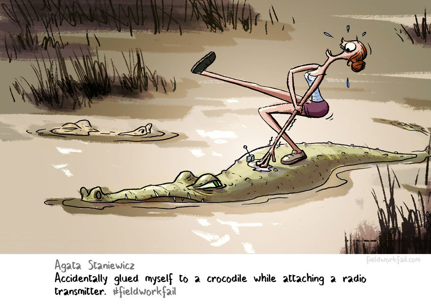 I Illustrate Humorous Stories Of Scientists Failures