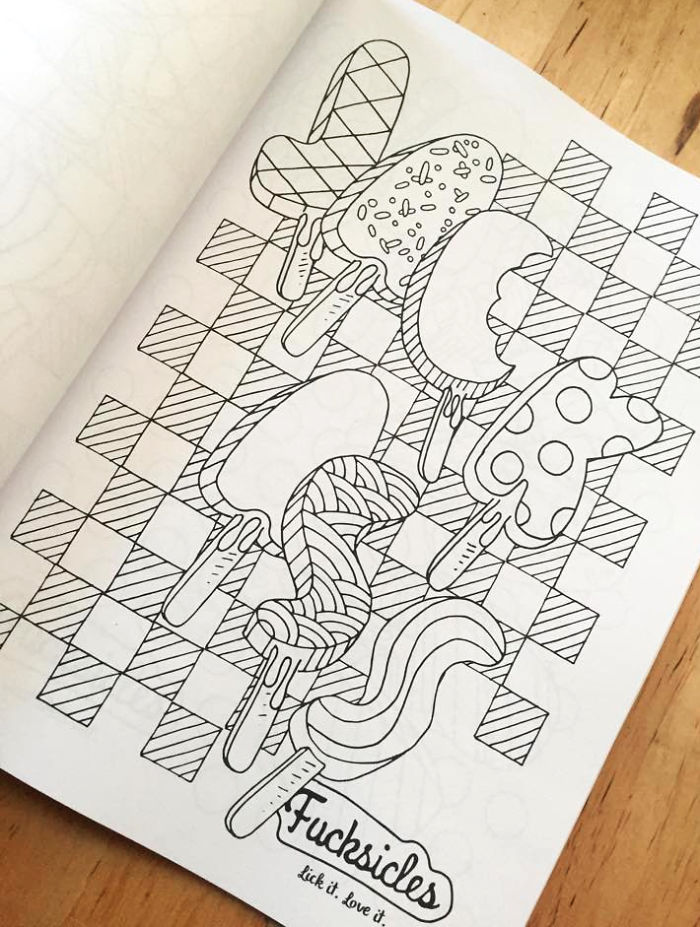 I Made This Swear Word Adult Coloring Book To Help You Cope With Everyday Life
