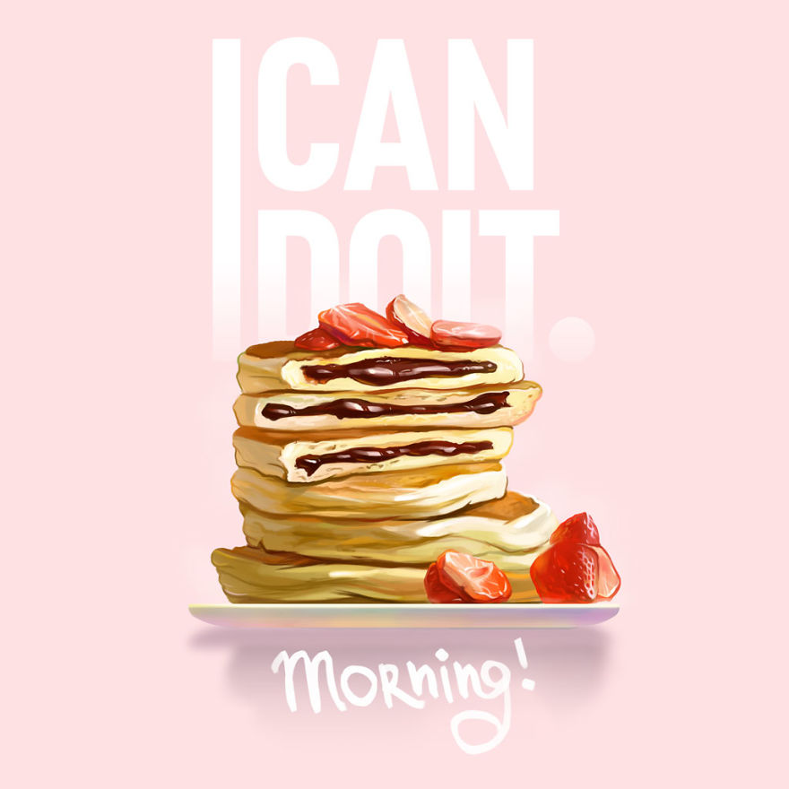 We Make Inspirational Illustrations To Remind That You Can Do It