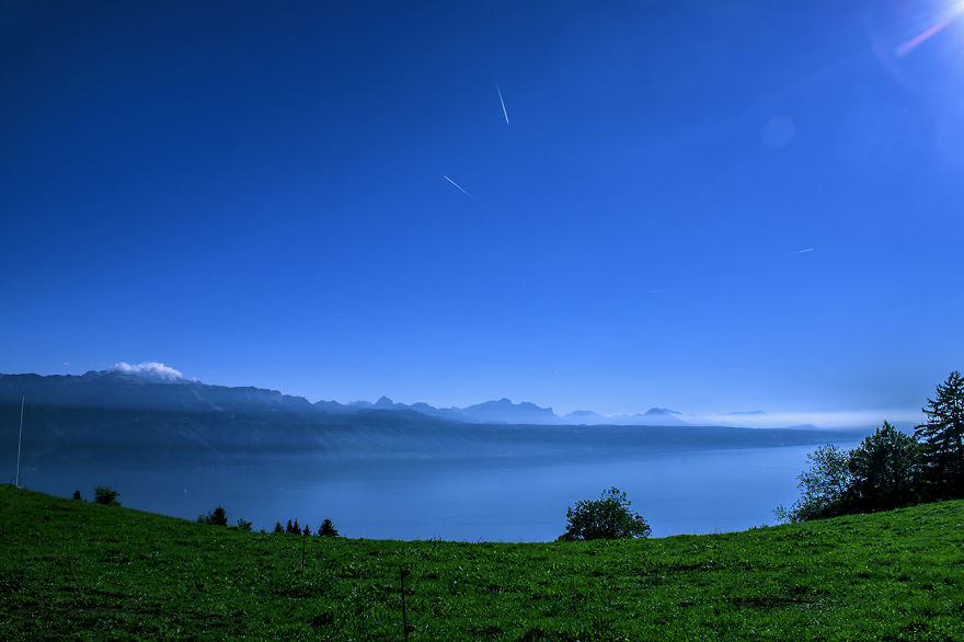 Lake Geneva And The Alps In My Photographs