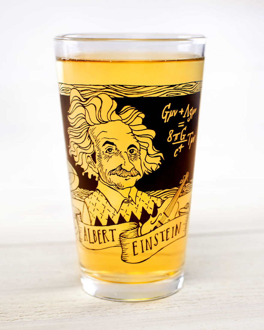 We Made 7 Pint Glasses To Celebrate Great Women And Men Of Science