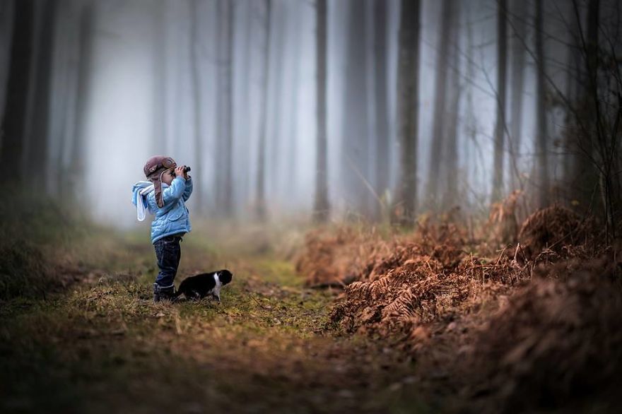 Polish Photographer And Mother Captures Magical Moments Of Her Childrens' Days