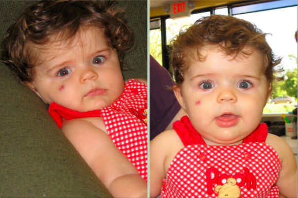 First Haircut - 5 Months Old - Before And After