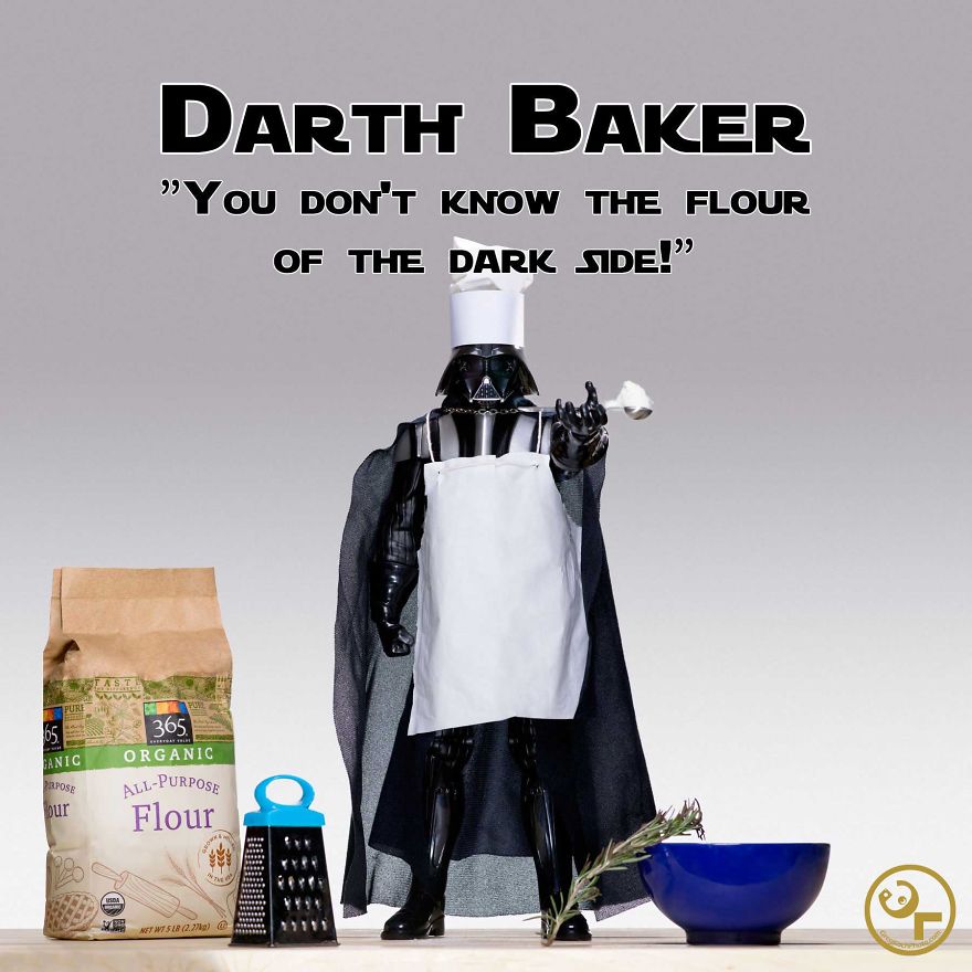 Darth Vader + Baking = Darth Baker