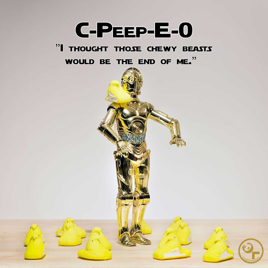 C3po +peeps = C-peep-e-o