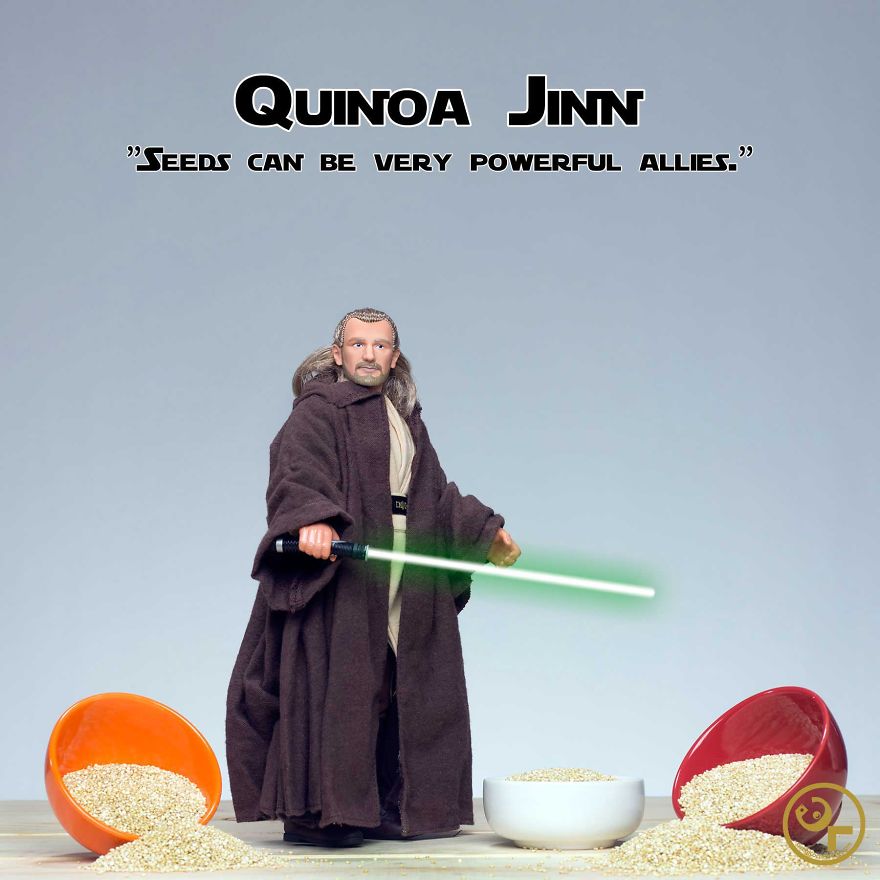 Qui-gon Jinn + Quinoa = Quinoa Jinn
