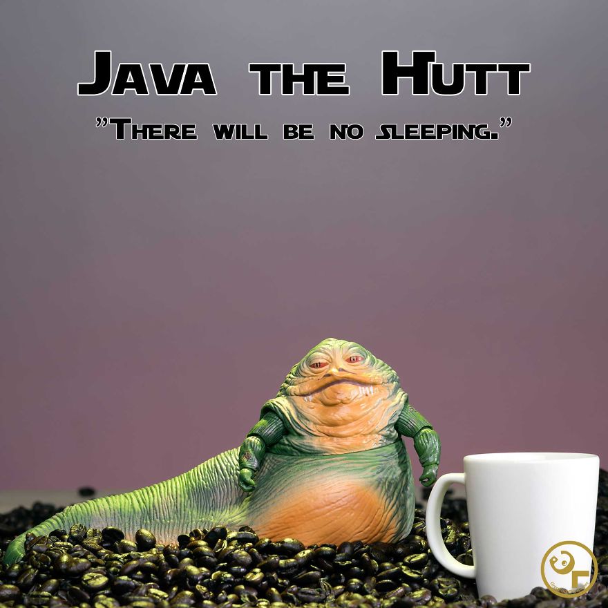 Jabba The Hutt + Coffee = Java The Hutt