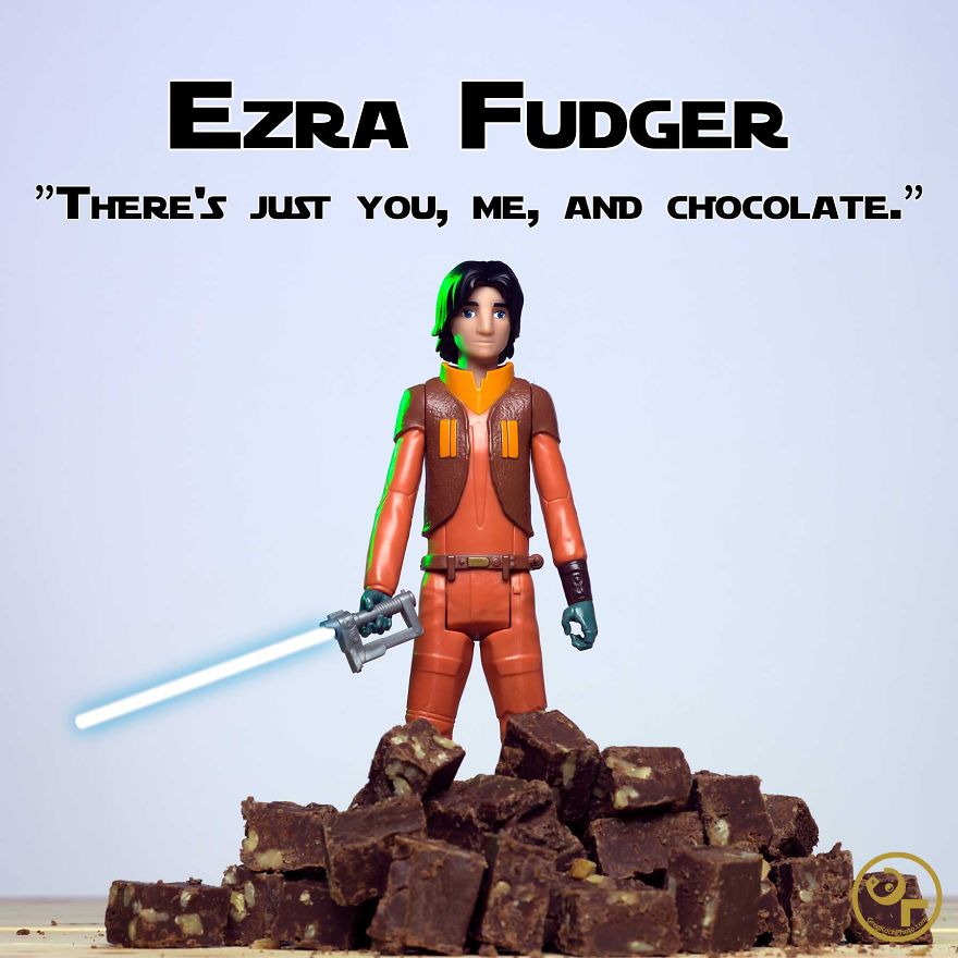 Ezra Bridger + Fudge = Ezra Fudger