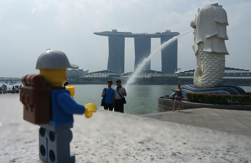 Lego Backpacker Is Taking Over The World