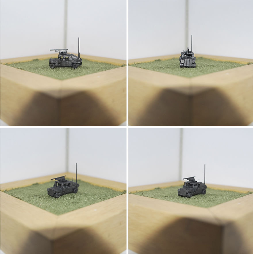 I Make Miniature Military Humvee Sculptures Out Of Graphite