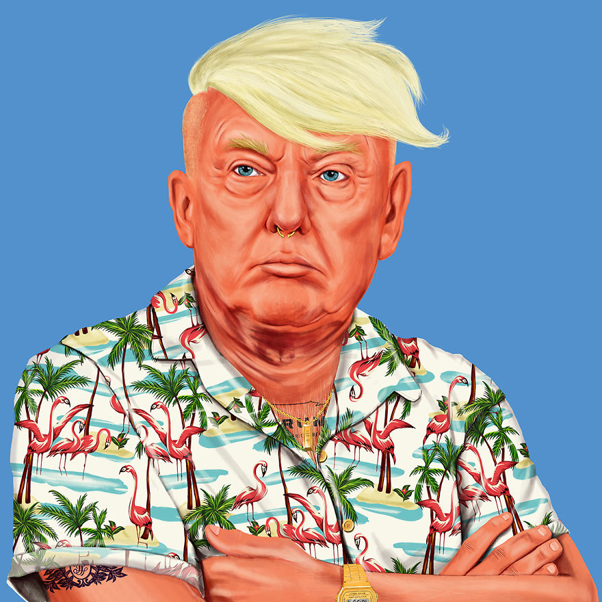 I Turned Trump Into A Hipster