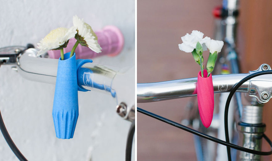 Tiny Bicycle Flower Vases Are The Perfect Bike Accessory For Spring